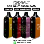 POD SALT 35k Puffs 2% Nicotine Vape in Dubai