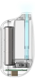 Internal Cross Section View Flonq Max 8k Puffs Vape