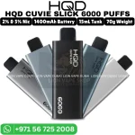 HQD CUVIE Slick 6000 Puffs Ultra Thin Disposable Vape in Dubai UAE