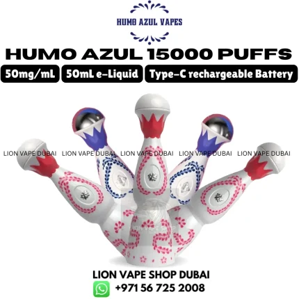 HUMO AZUL 15000 Puffs 5% Nicotine Vape in Dubai UAE