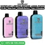 HYPERJOY Limited Edition 10000 Puffs 2% Nicotine Vape in Dubai UAE