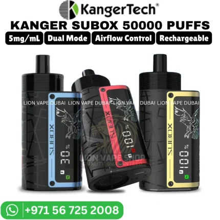 KANGER SUBOX 50000 Puffs 5MG Nicotine Vape in Dubai UAE
