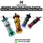 MOSMO Sultan 50000 Puffs 5MG Nicotine Vape in Dubai UAE