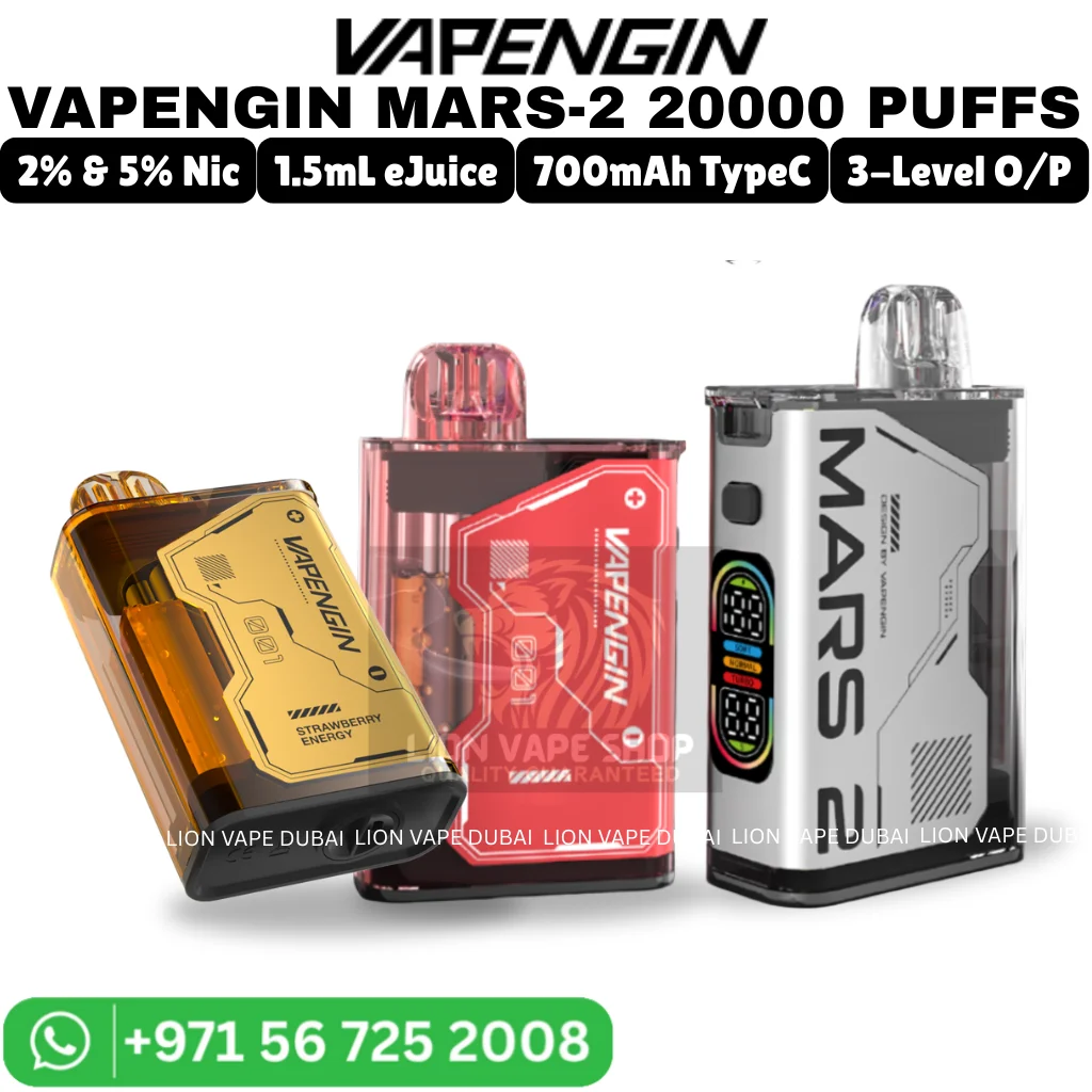 VAPENGIN Mars2 20000 Puffs 2% Nicotine Vape in Dubai UAE VAPENGIN Mars2 20000 Puffs 2% Nicotine Vape in Dubai UAE