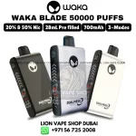 WAKA Blade 50000 Puffs 50mg Nicotine Vape in Dubai