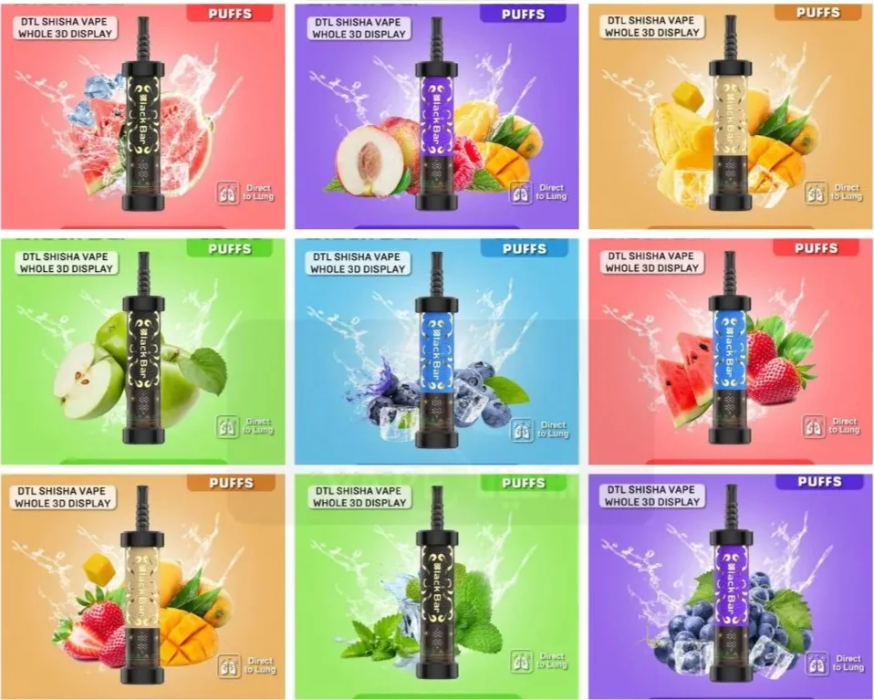 Black Bar 50k Flavor List