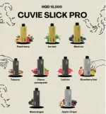 Flavors Available for HQD Slick Pro 15000 in UAE