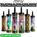 MFU SHISHA X2 60000 Puffs Hookah Style Vape in Dubai