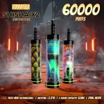 Descriptions MFU SHISHA X2 Hookah 60000 Puffs