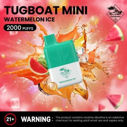 TUGBOAT Mini Watermelon Ice Flavors