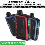 SMOOTH ALLO 35000 puffs 20MG Nicotine Vape in Dubai