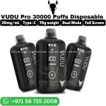 VUDU Pro 30000 Puffs 20MG Nicotine Vape in Dubai