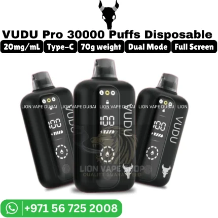 VUDU Pro 30000 Puffs 20MG Nicotine Vape in Dubai