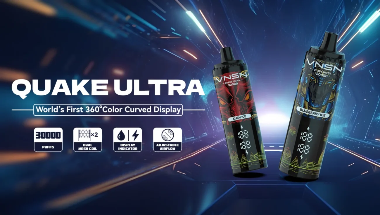 VNSN Quake Ultra 30000 Puffs key features