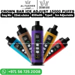 AL Fakher Ice Adjust 15000 Puffs 5mg Nicotine Vape in Dubai