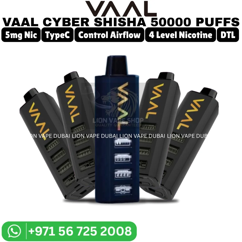 VAAL Cyber Shisha 50000 Puffs Nicotine Control Vape in Dubai