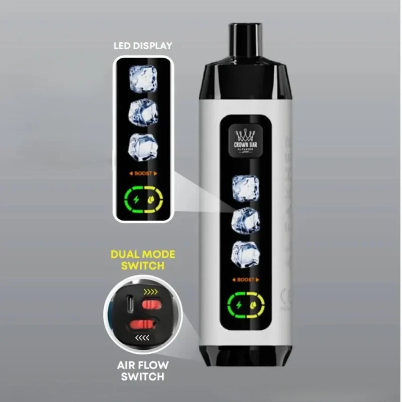 AL Fakher Ice Adjustable Vape Ice and Airflow Control Button