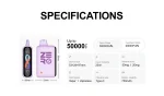 Packaging Info Sikary Zero Cloud 20000 Puffs