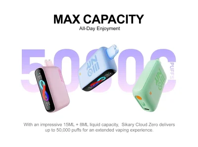 SIKARY Zero Cloud 20000 Puffs Max 50000 Puff Capacity