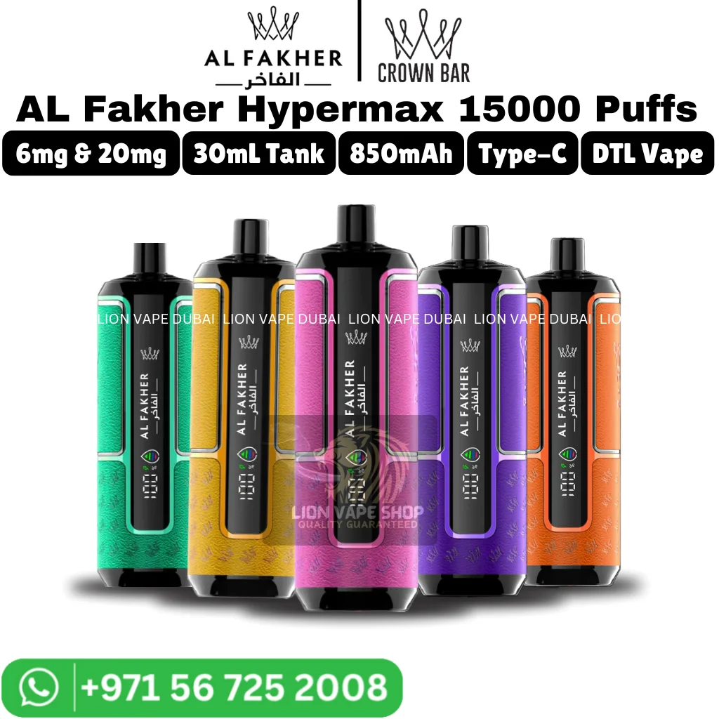 AL Fakher Hypermax 15000 Puffs Vape in Dubai