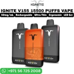 IGNITE V155 15500 Puffs 5% Nicotine Vape in Dubai