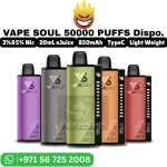 VAPESOUL 40000 Puffs 5% Nicotine Disposable Vape in Dubai