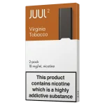 large collection of JUUL 2 Virginia Tobacco Pods