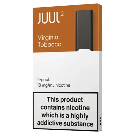 large collection of JUUL 2 Virginia Tobacco Pods