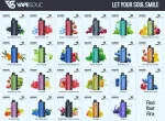 VAPESOUL 40000 Available Flavors