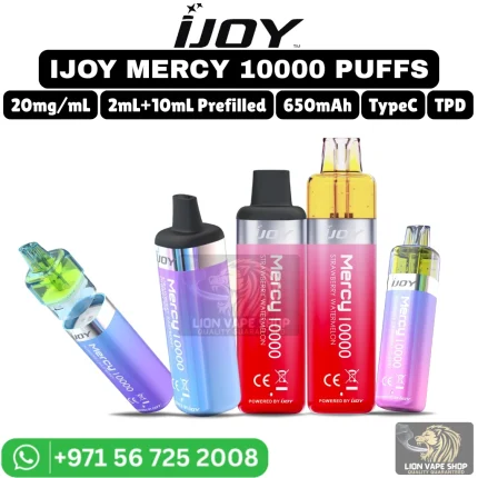 IJOY MERCY 10000 puffs 2% Nicotine Vape in Dubai