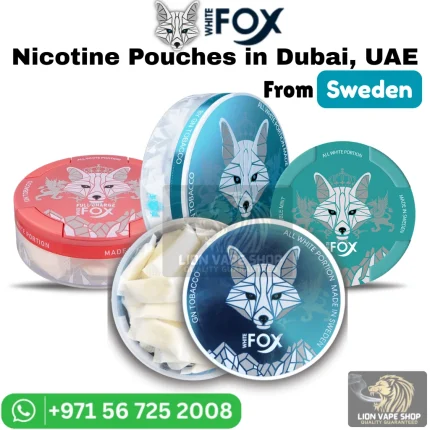 White Fox Nicotine Pouches in Dubai