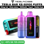 TESLA BAR XS 60000 Puffs 5% Nicotine Vape in Dubai
