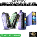 ARTERY Ferocious 50000 Puffs CL6 NIC-ICE Edition in Dubai