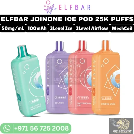ELFBAR JOINONE ICE POD 25000 Puffs in Dubai