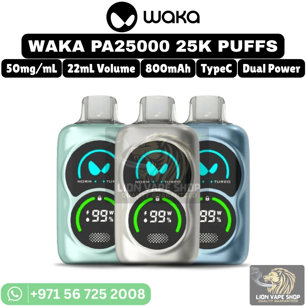 WAKA 25000 Puffs PA25000 in Dubai