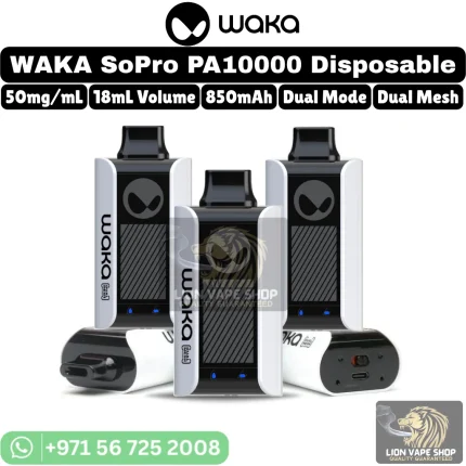 WAKA SOPRO 10000 Puffs PA10000 in Dubai