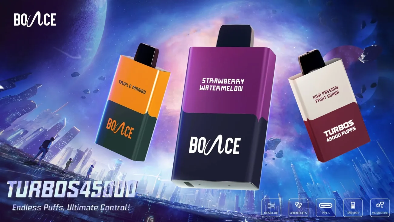 Bounce X Turbo 45k Product Banner