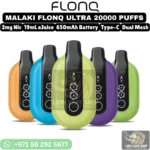 MALAKI FLONQ Ultra 20000 puffs Disposable Vape in Dubai