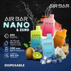 AIR BAR NANO 0mg Disposable Vape Intro