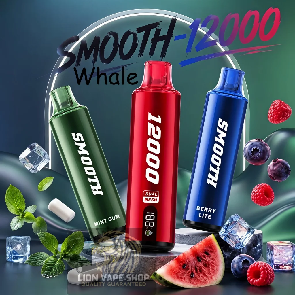 Shop SMOOTH Whale 12000 Puffs Disposable Vape in Dubai & UAE