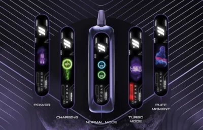 RIFBAR Turbo X Slim 15000 Puffs view from different angle
