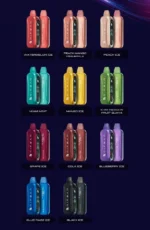 Flavors Available of RIFBAR 15000 Puffs