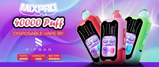 Flavors Available of RIFBAR 40000 Puffs in UAE
