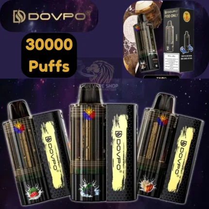 DOVPO 30000 Puffs Disposable Vape (Pod & Battery Included) in Dubai & UAE