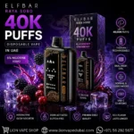 Shop ELFBAR RAYA SOBO 40000 Puffs Disposable Vape in Dubai & UAE