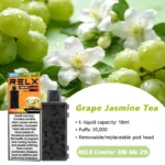 RELX Creator Pod 30000 Puffs Grape Jasmine Tea